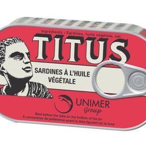 Titus Sardines in Vegetable Oil 4.3oz