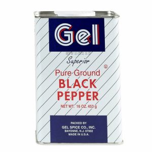 Gel Superior Black Pepper, Ground - 16 oz