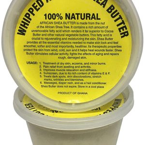 African Shea Butter Creamy, White, 16 oz