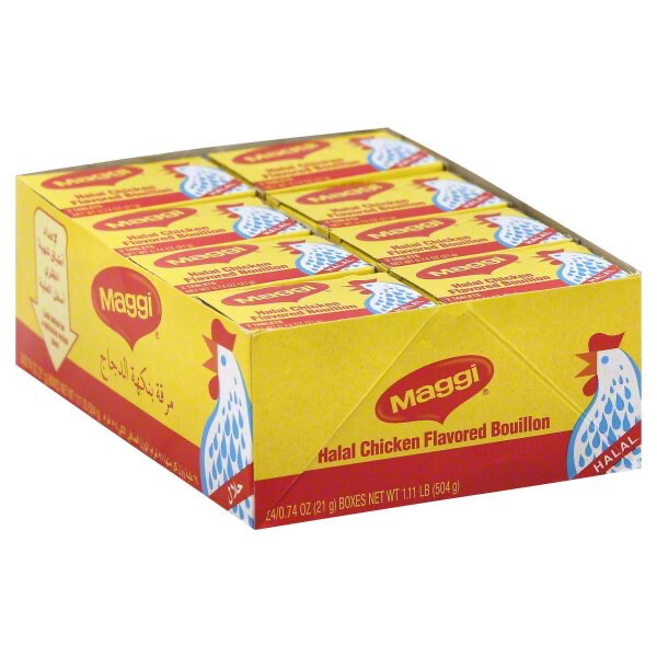 Maggi chicken Cubes Halal 24 Cubes 21 g each
